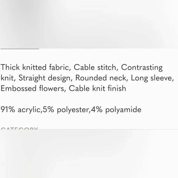 MANGO Cable knit sweater - Picture 5 of 5